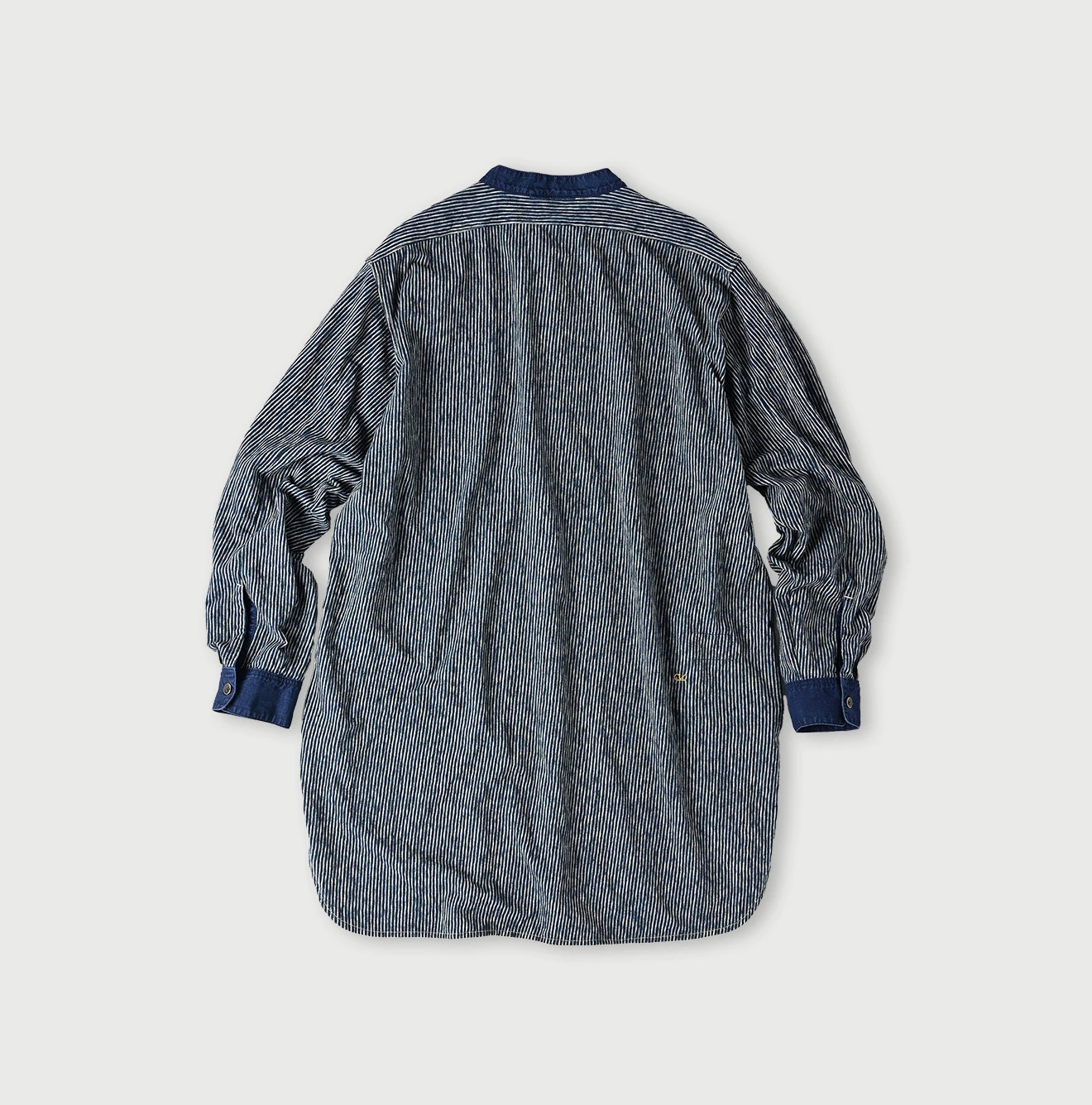 45R(フォーティファイブアール) |ヒッコリー天竺908グランパプルシャツ（インディゴ）