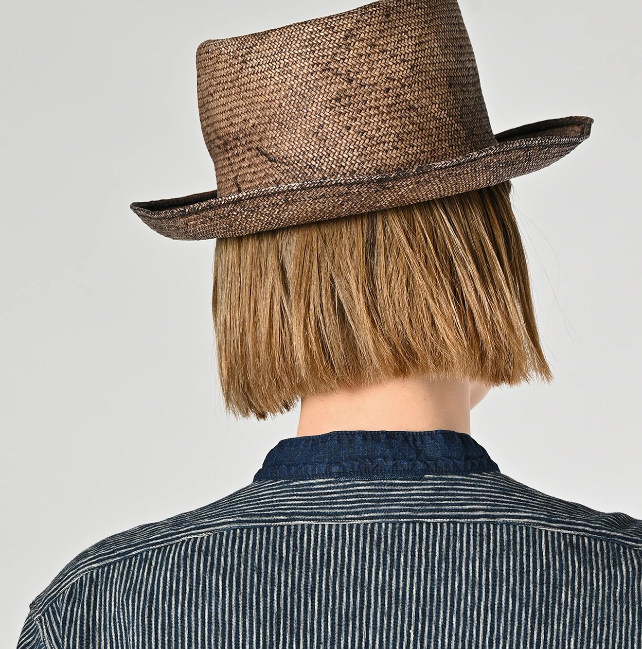 45R(フォーティファイブアール) |ヒッコリー天竺908グランパプルシャツ（インディゴ）