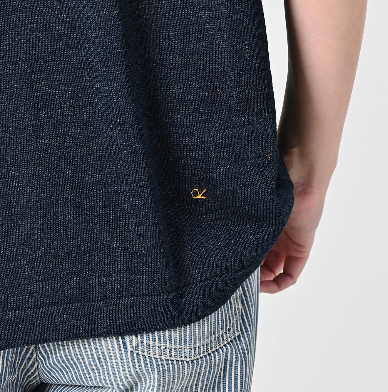 45R(フォーティファイブアール) |ギマニットソーの908オーバーTシャツ（インディゴ）