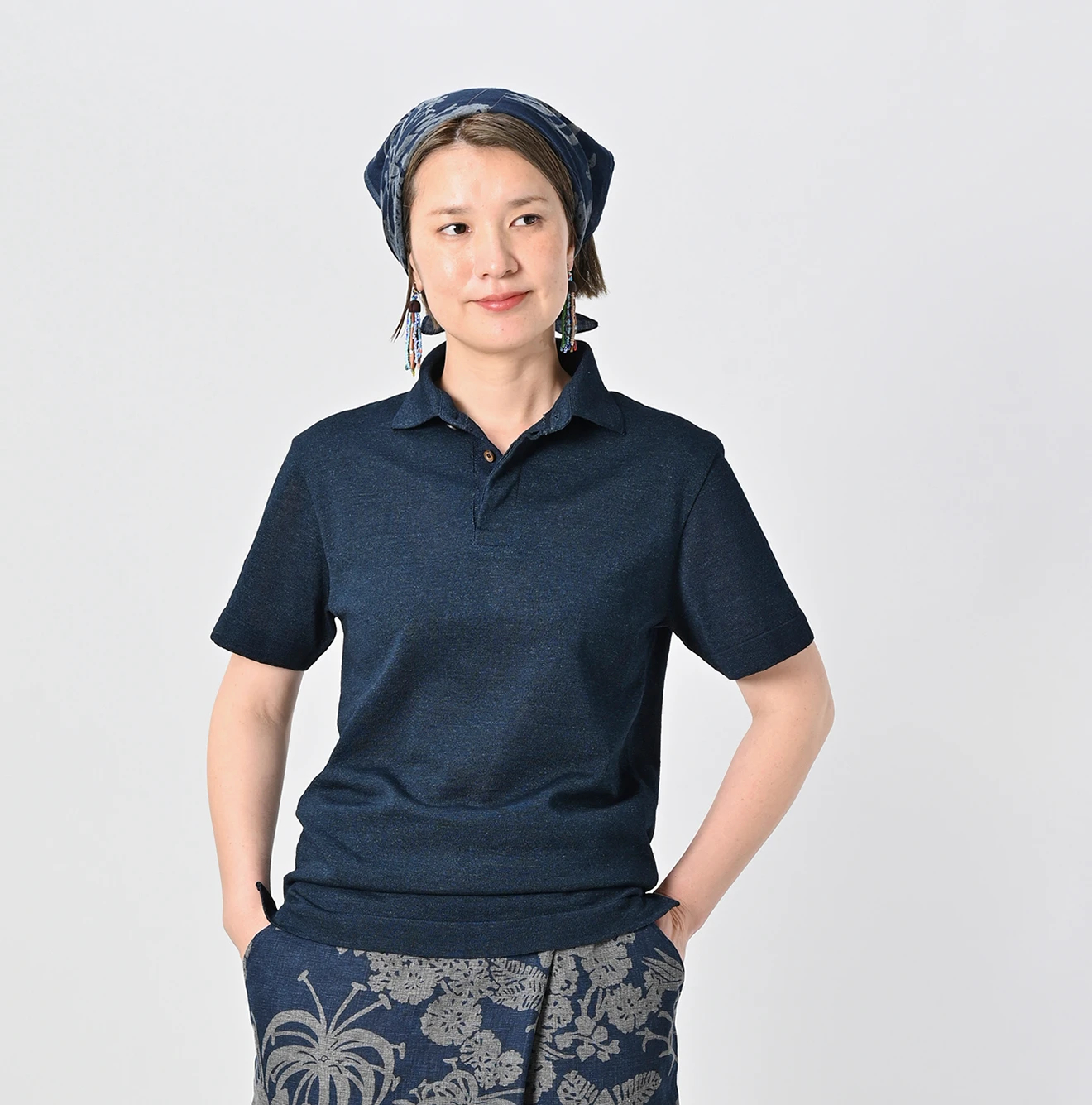 45R(フォーティファイブアール) |ギマニットソーの908ポロ（インディゴ）