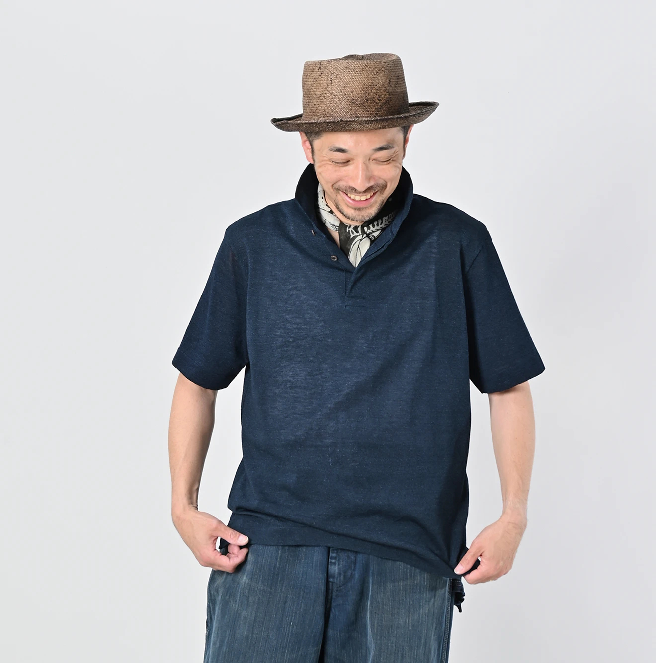 45R(フォーティファイブアール) |ギマニットソーの908ポロ（インディゴ）