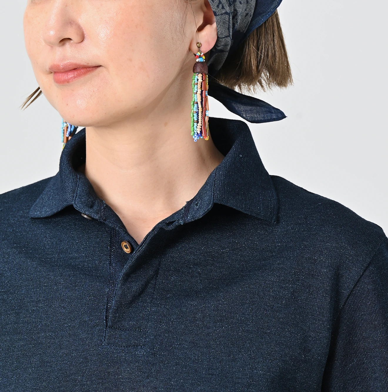 45R(フォーティファイブアール) |ギマニットソーの908ポロ（インディゴ）