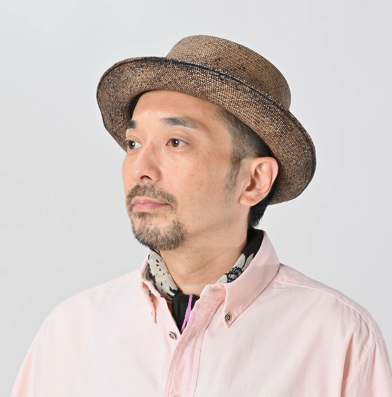 45R(フォーティファイブアール) |ロータスプリントのガーゼバンダナ