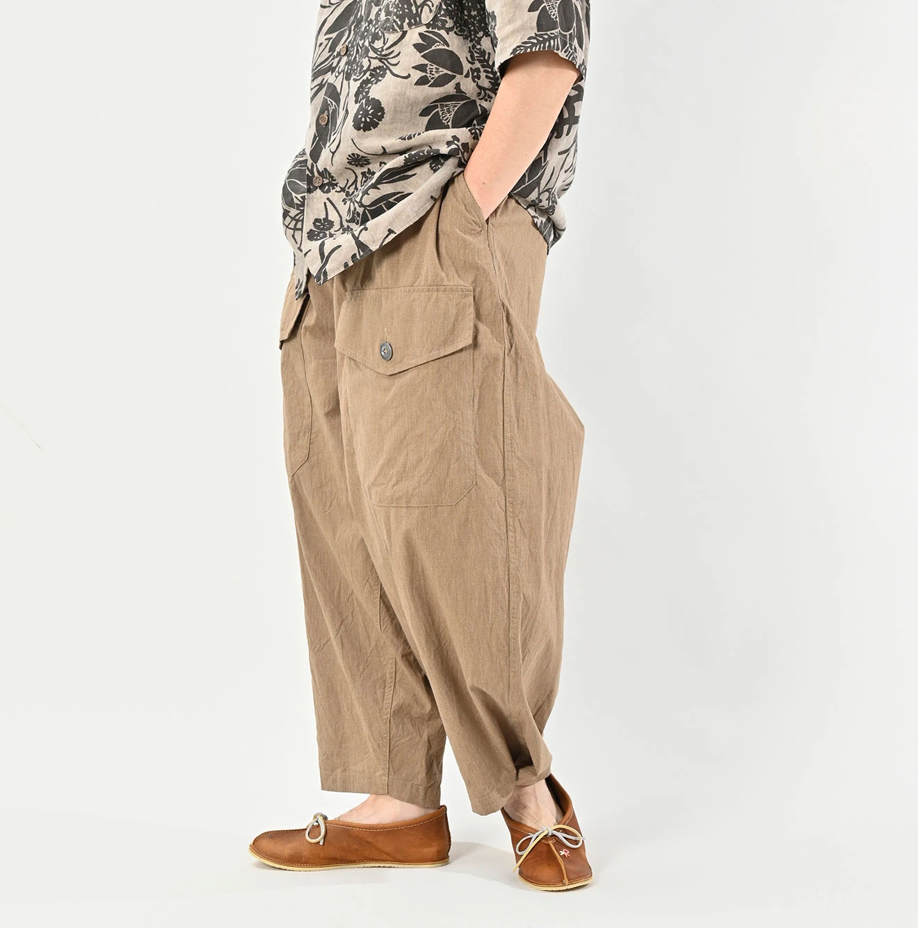 45R(フォーティファイブアール) |撚杢平の908テントパンツ