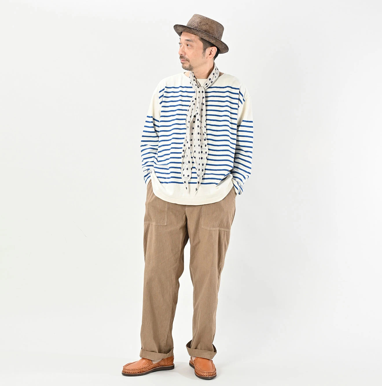 45R（フォーティファイブアール）| 撚杢平の908ベイカーパンツ Pants