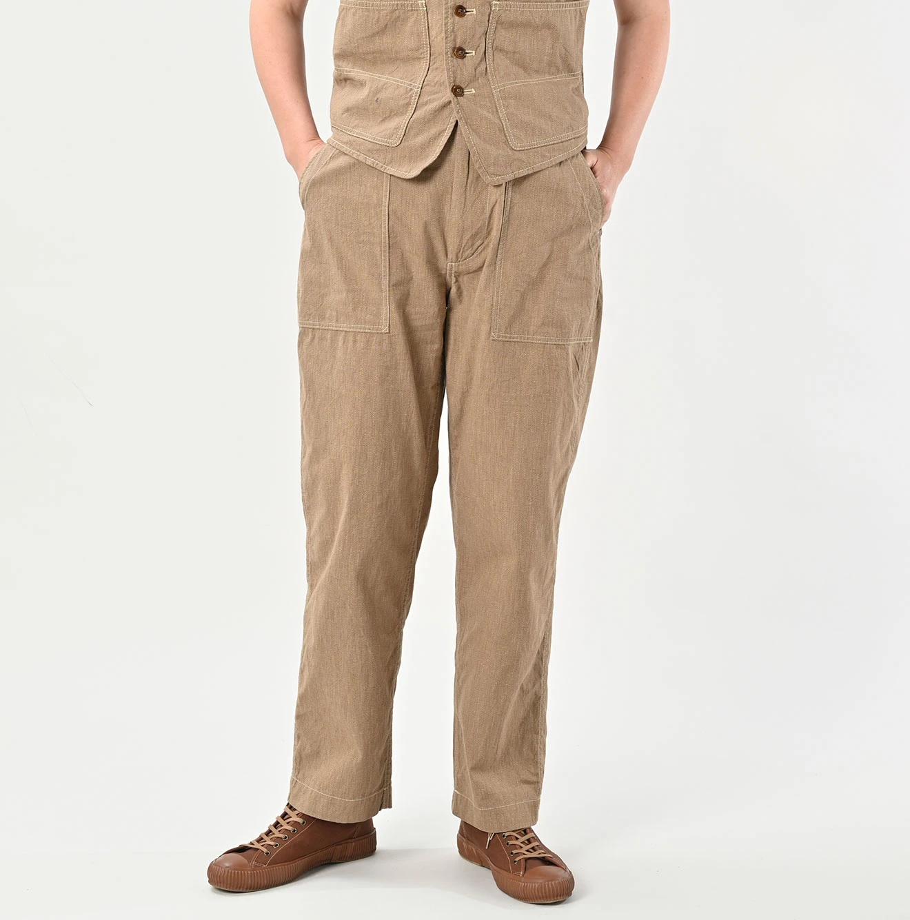 45R（フォーティファイブアール）| 撚杢平の908ベイカーパンツ Pants