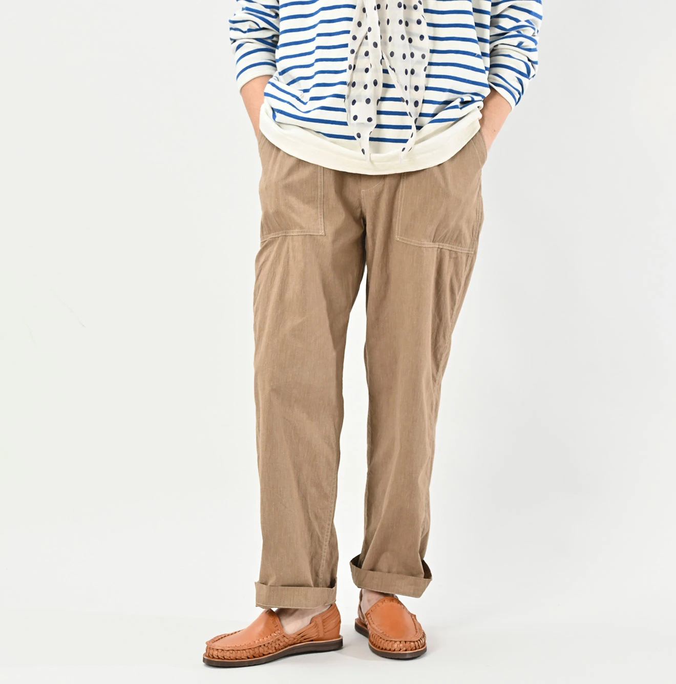 45R（フォーティファイブアール）| 撚杢平の908ベイカーパンツ Pants