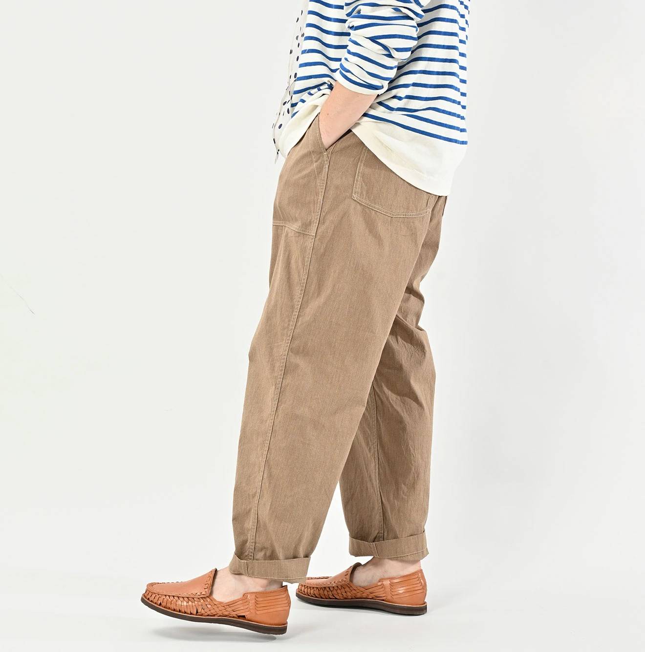 45R（フォーティファイブアール）| 撚杢平の908ベイカーパンツ Pants