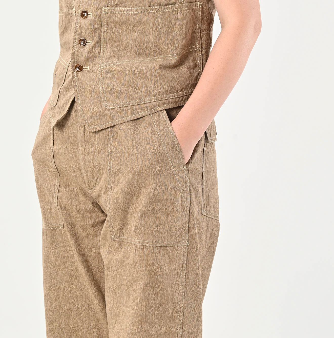 45R（フォーティファイブアール）| 撚杢平の908ベイカーパンツ Pants