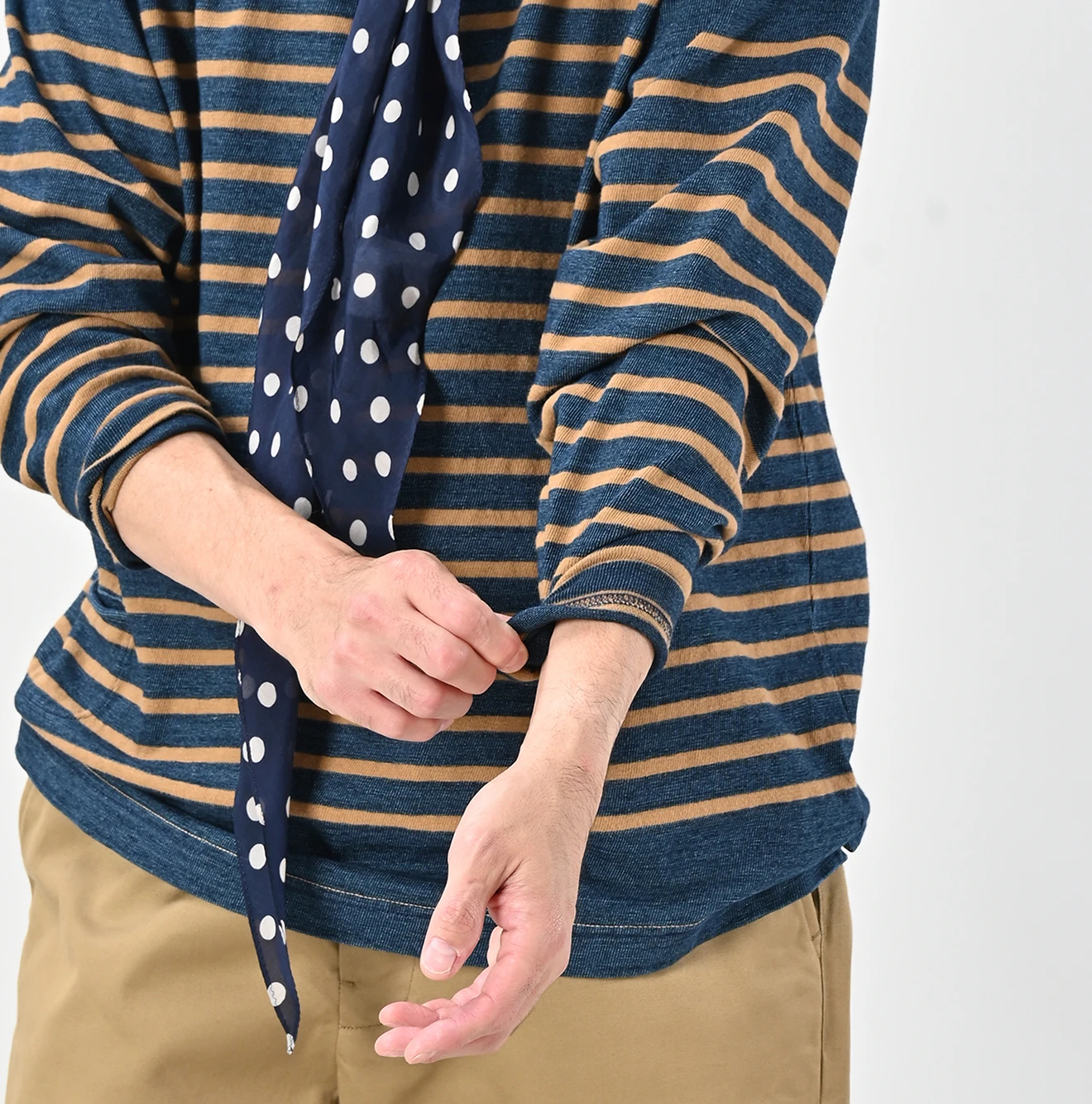 45R(フォーティファイブアール) |バスクの908シャツ（サイズ3～5・影色納戸）