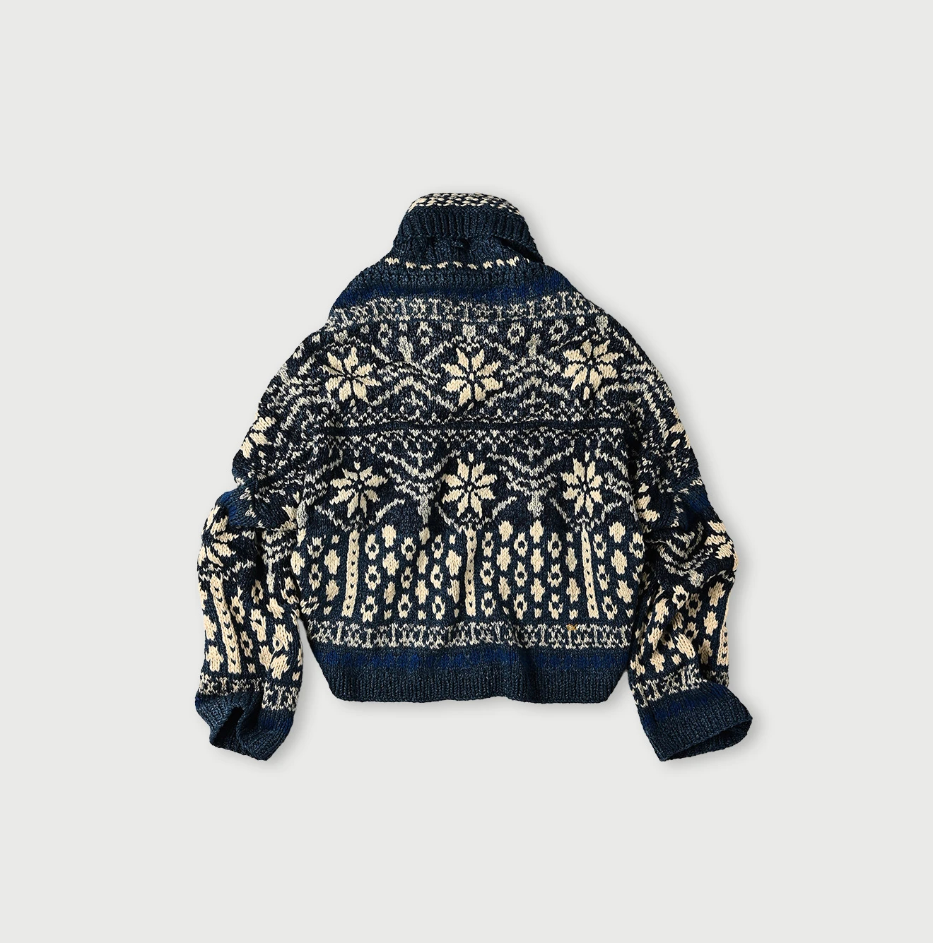 45R(フォーティファイブアール) |ハンドニットのボレロ（インディゴ）