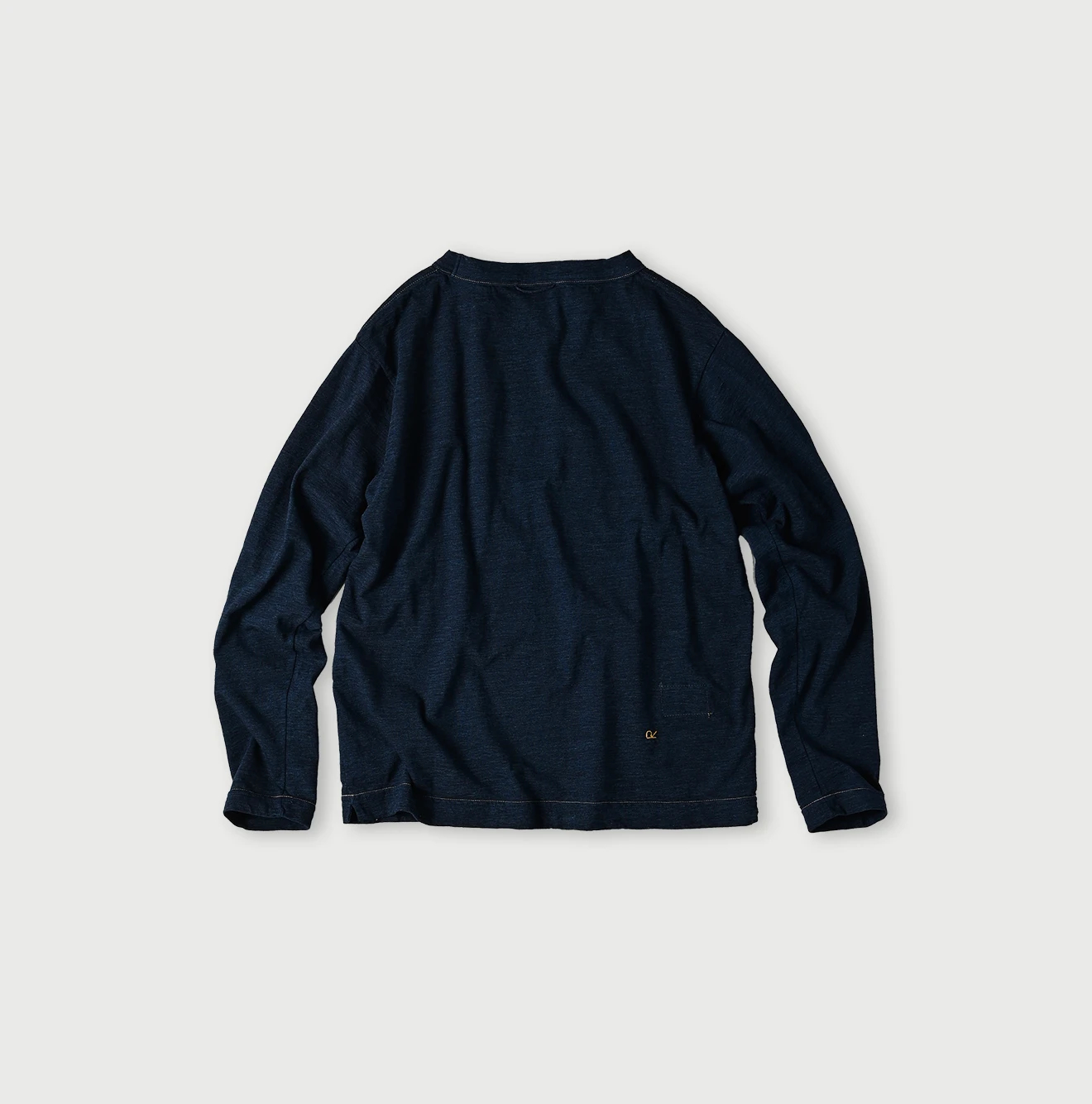 45R(フォーティファイブアール) |ヤックんべタッチプリントの908Tシャツ（インディゴ）