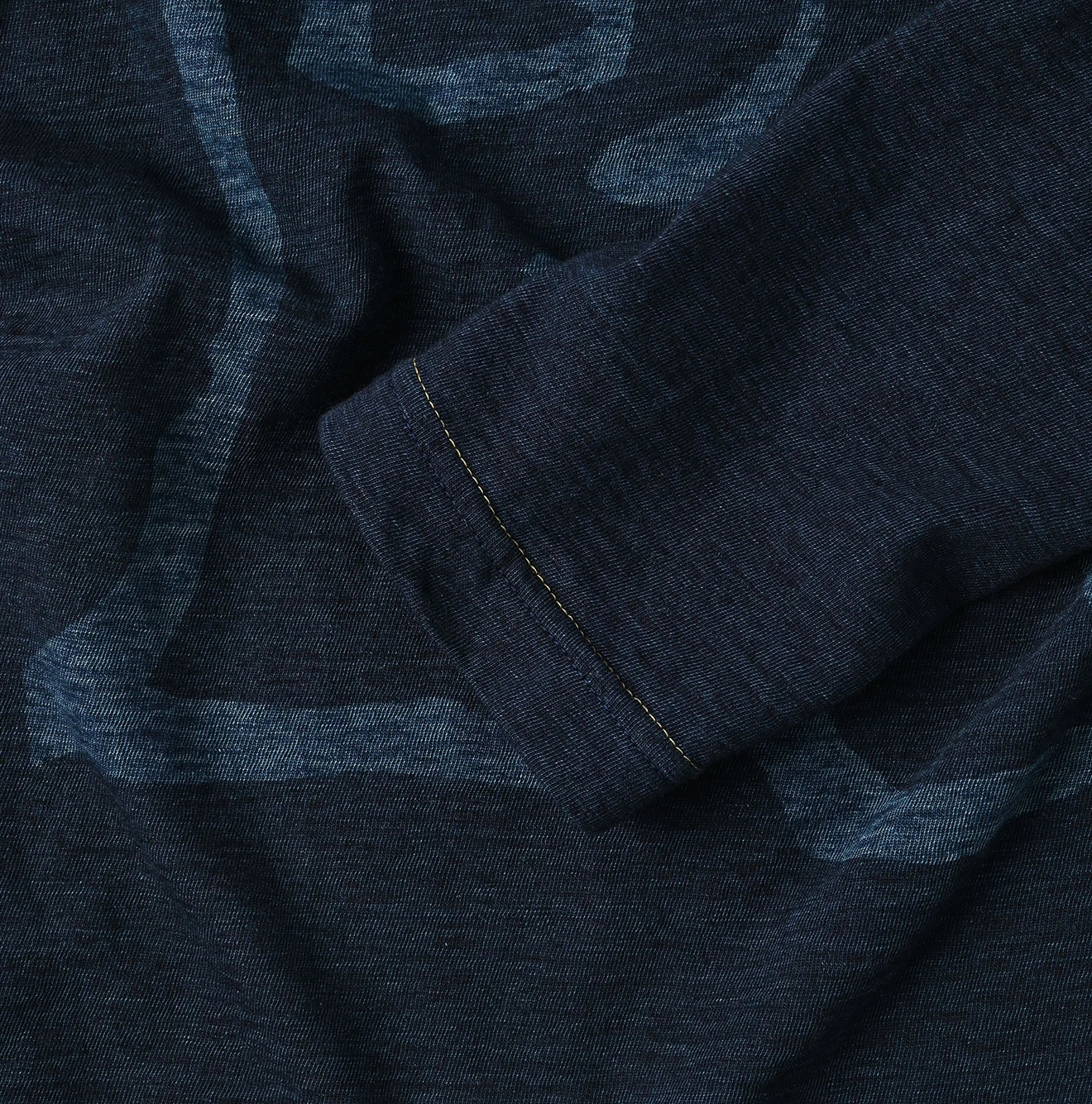 45R(フォーティファイブアール) |ヤックんべタッチプリントの908Tシャツ（インディゴ）