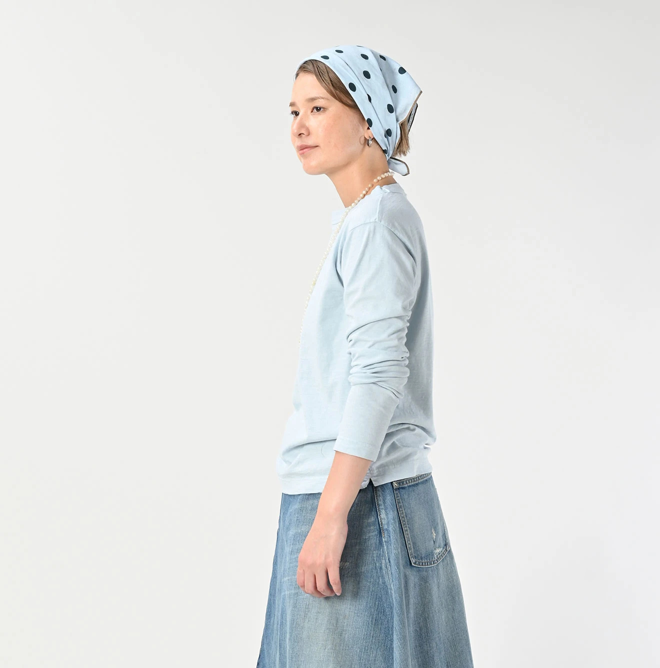 45R(フォーティファイブアール) |ゴートンくん刺繍の908Tシャツ