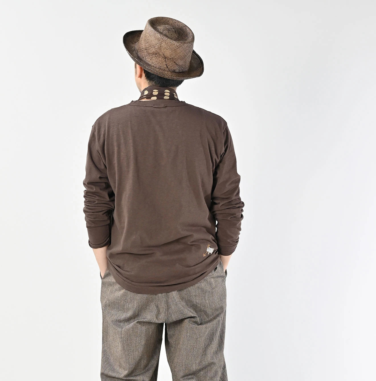 45R(フォーティファイブアール) |ゴートンくん刺繍の908Tシャツ