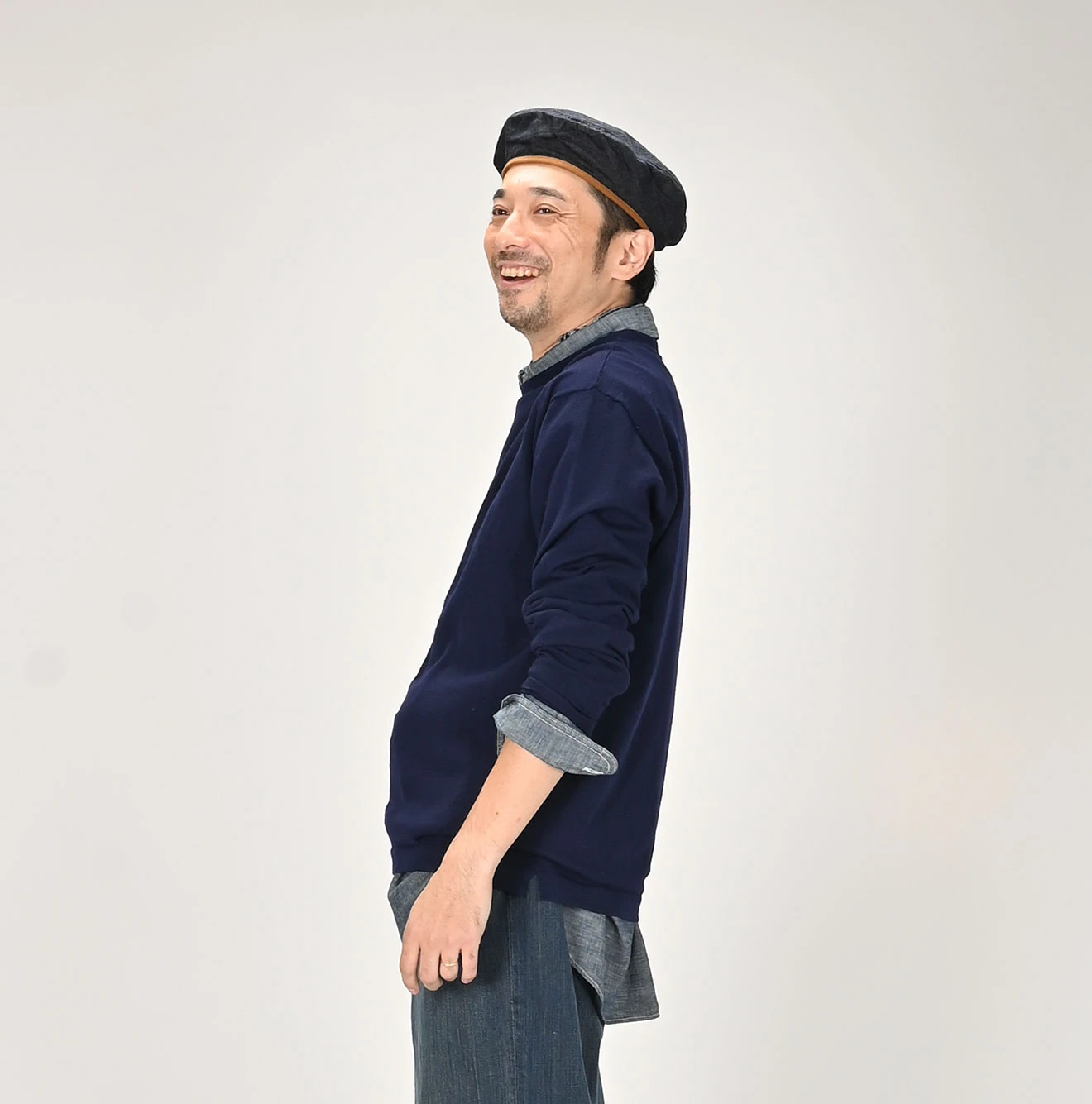 45R（フォーティファイブアール）| 梳毛天竺の908クルー Sweater