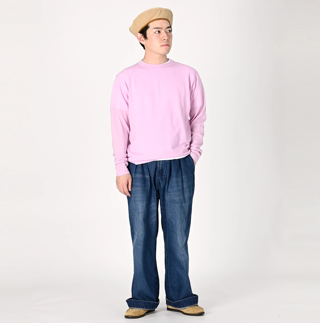45R（フォーティファイブアール）| 梳毛天竺の908クルー Sweater