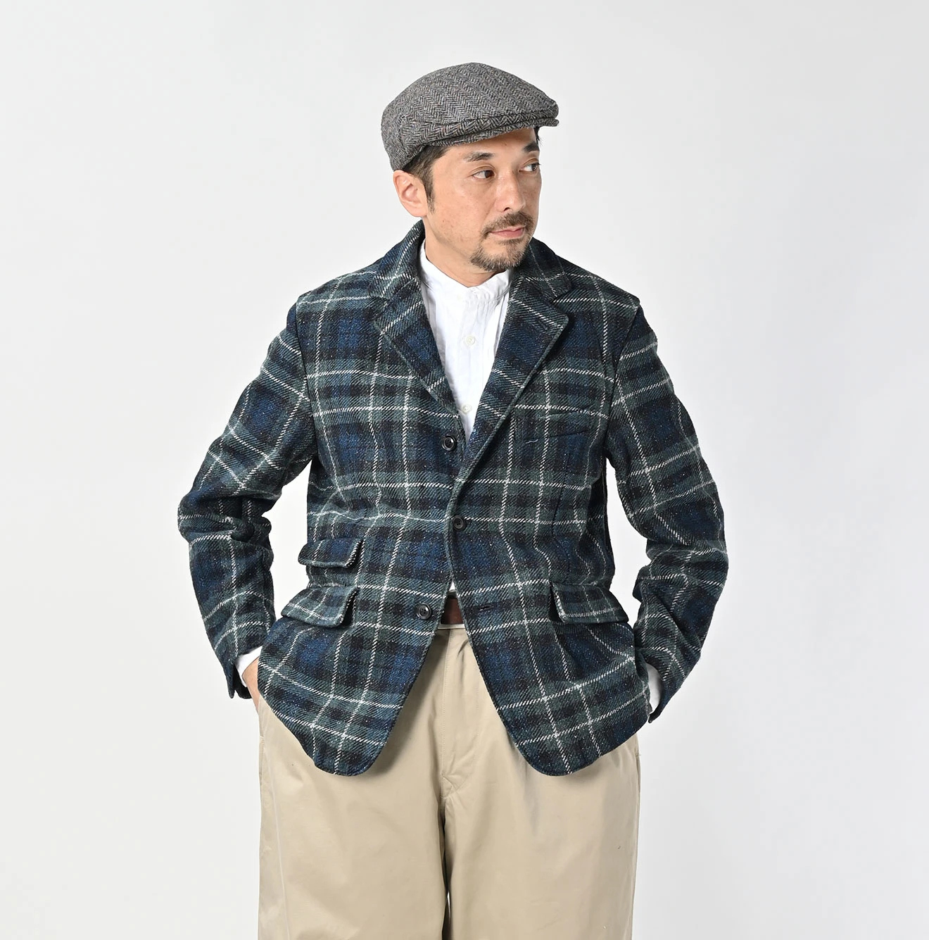 45R(フォーティファイブアール) |コットンツイードの908ノッティングヒルジャケット