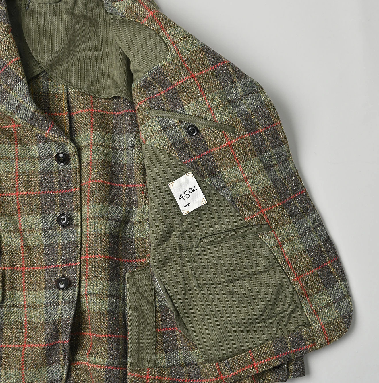 45R(フォーティファイブアール) |コットンツイードの908ノッティングヒルジャケット