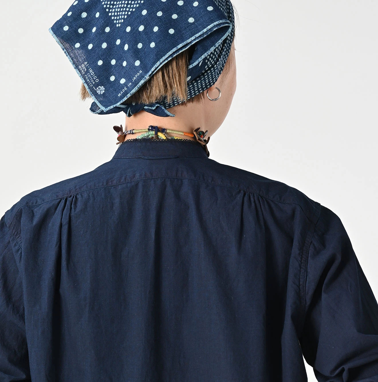 45R(フォーティファイブアール) |バチストレースの908ビッグーグーシャツ（インディゴ）