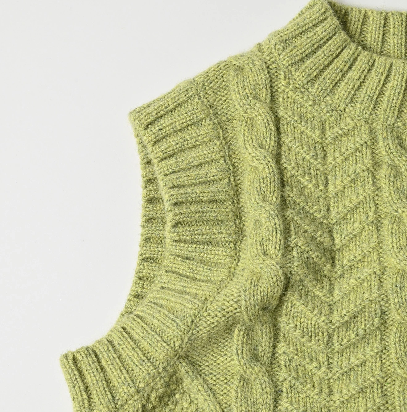 45R(フォーティファイブアール) |カシミヤのアランベスト