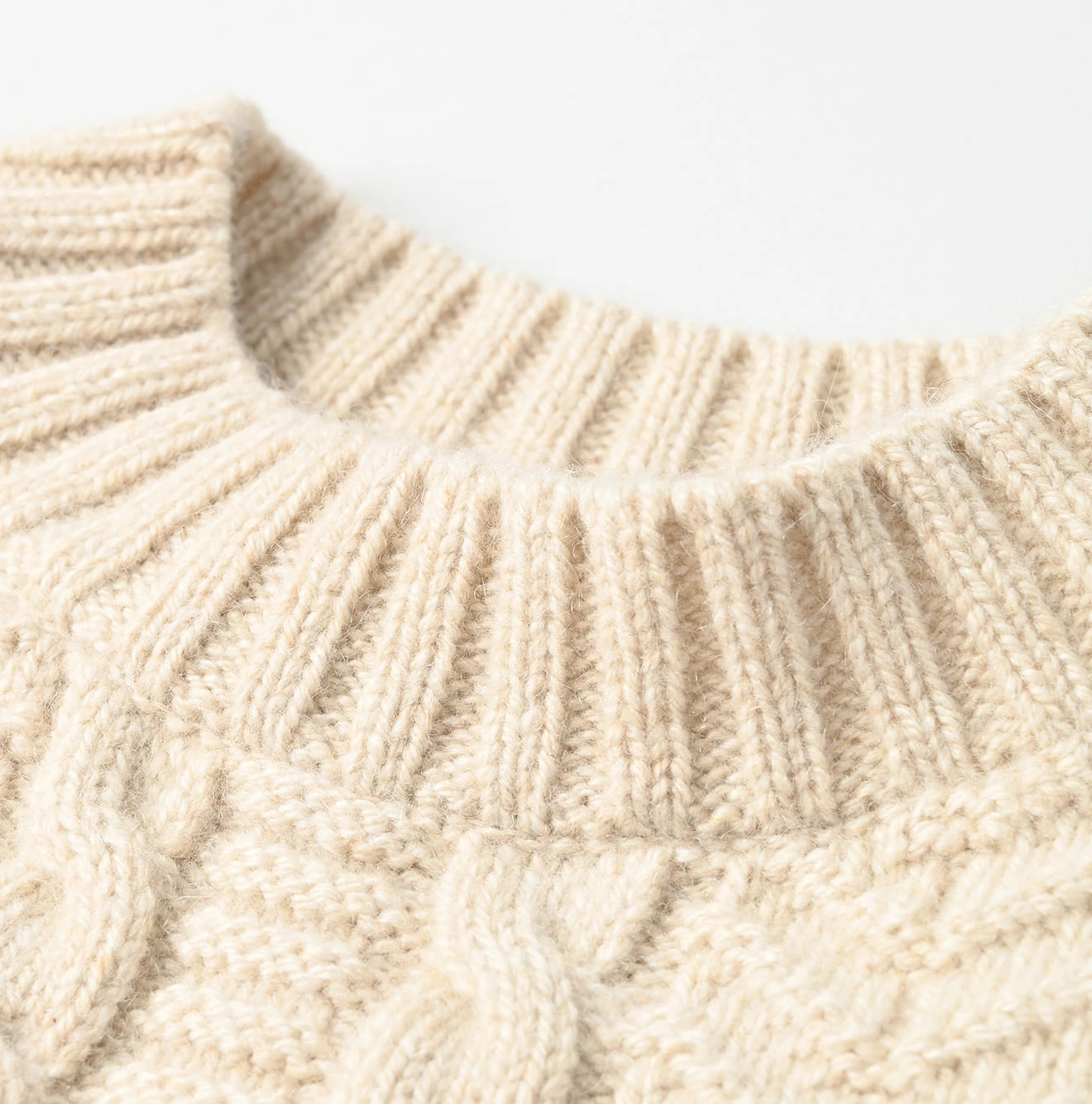 45R(フォーティファイブアール) |カシミヤのアランベスト