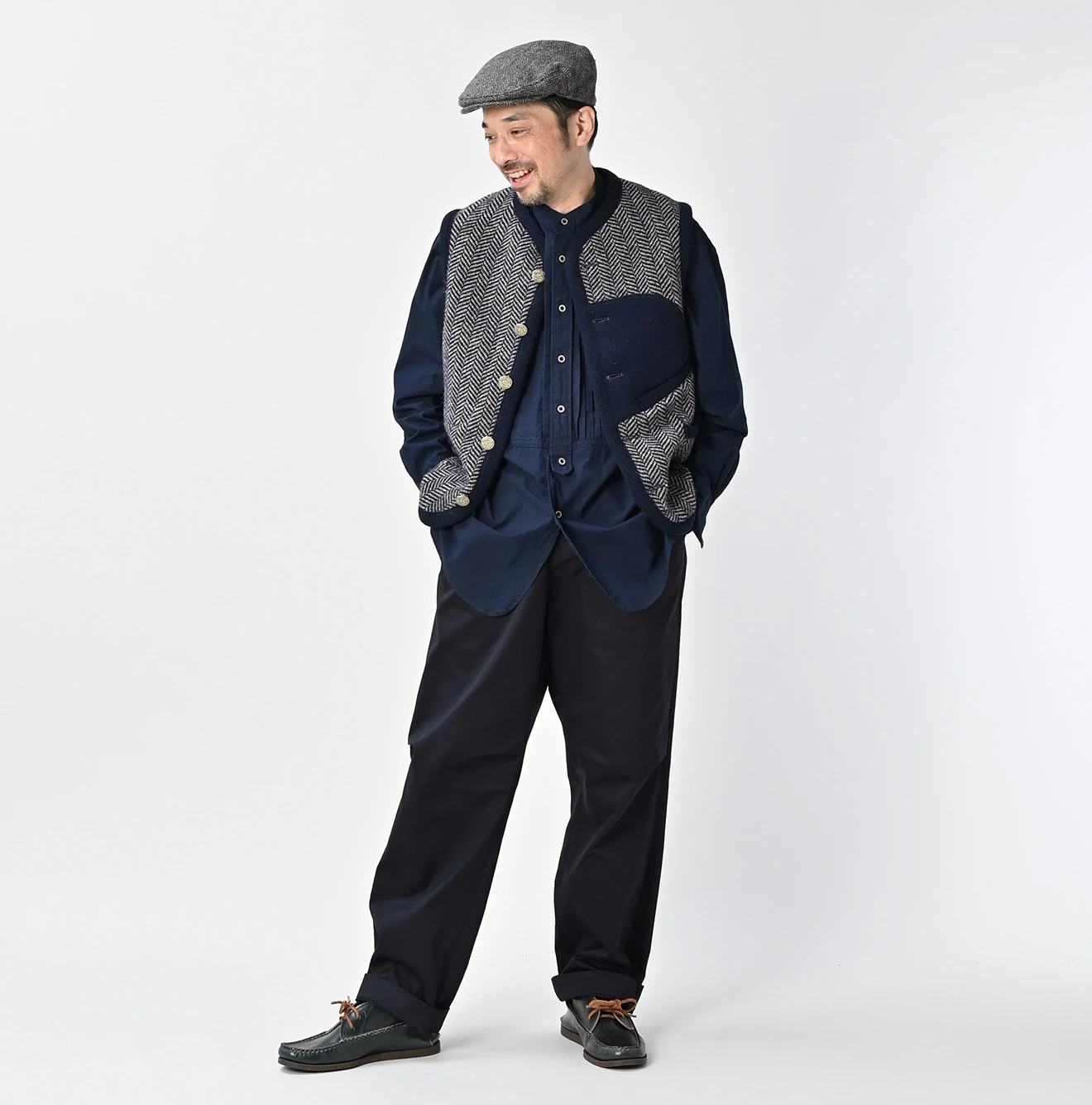 45R(フォーティファイブアール) |シェットランドツイードの908ベスト