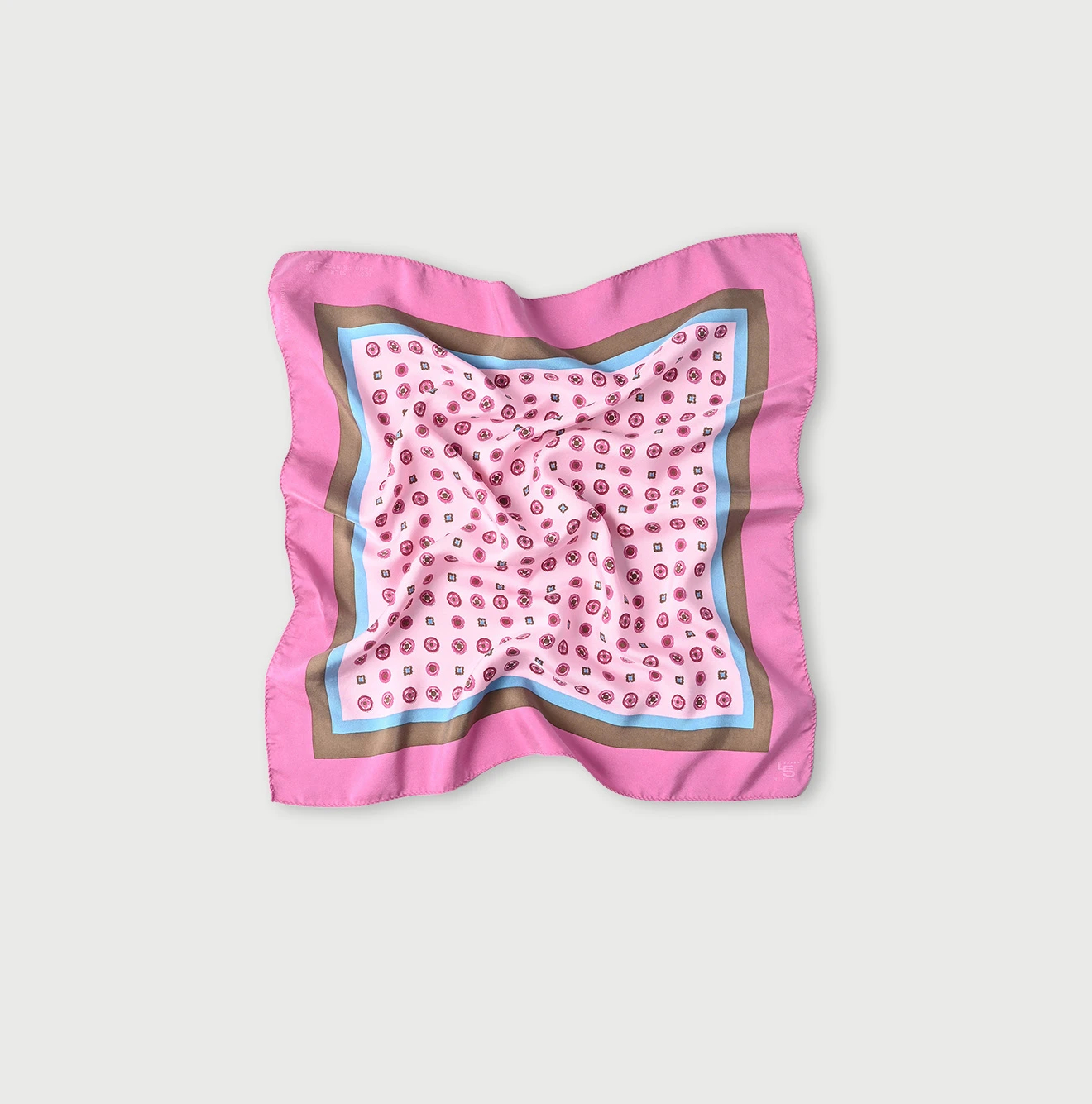 45R(フォーティファイブアール) |シルクの小紋バンダナ