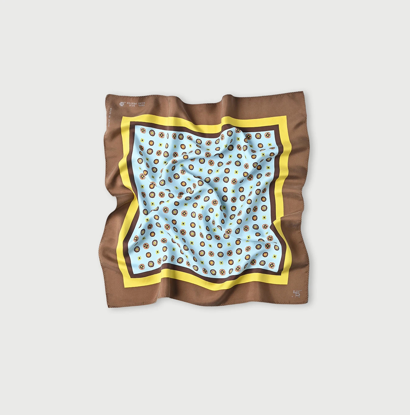 45R(フォーティファイブアール) |シルクの小紋バンダナ