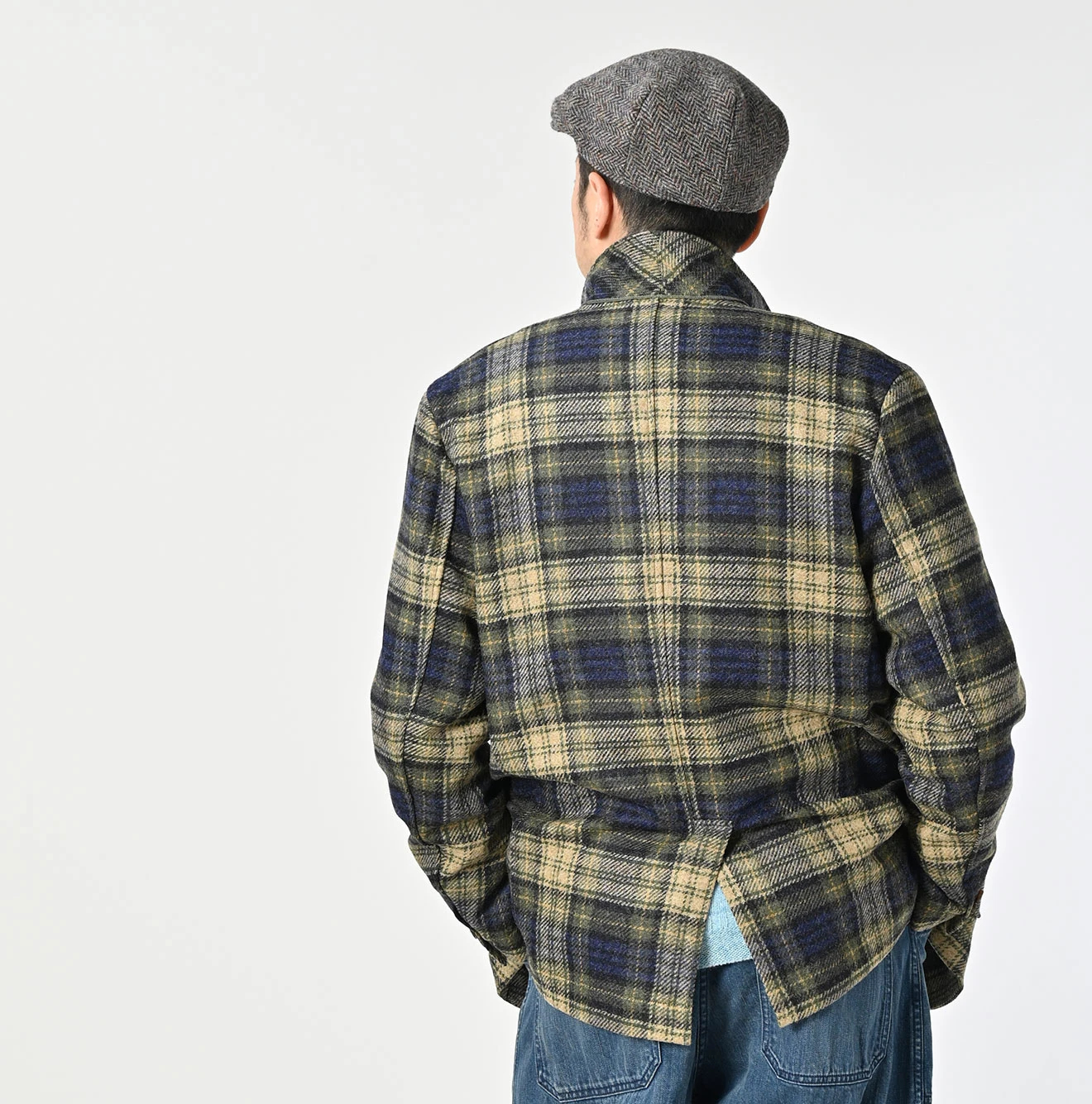 45R(フォーティファイブアール) |ウールタータンの908みゆきジャケット