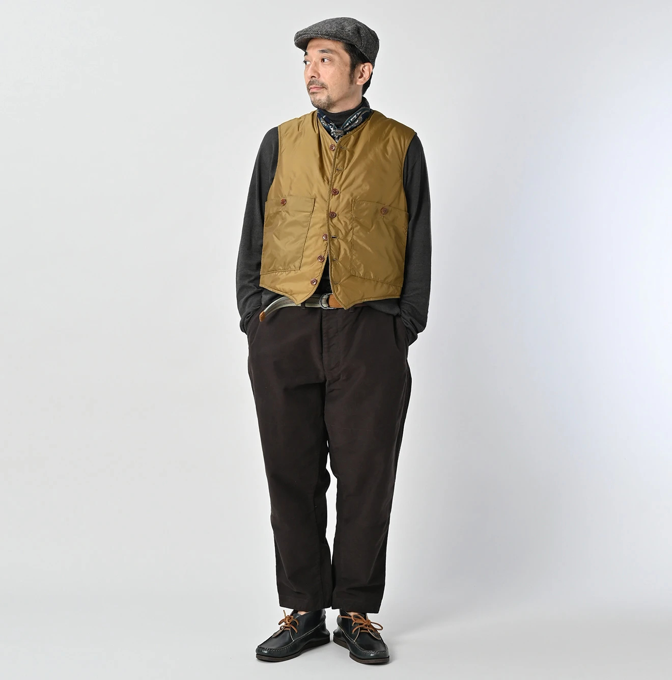 45R(フォーティファイブアール) |ナイロンの908キルティングベスト