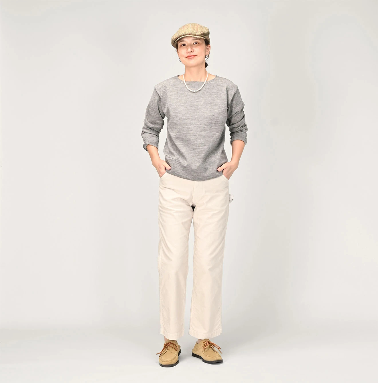 45R(フォーティファイブアール) |おこめサテンの908ペインターパンツ