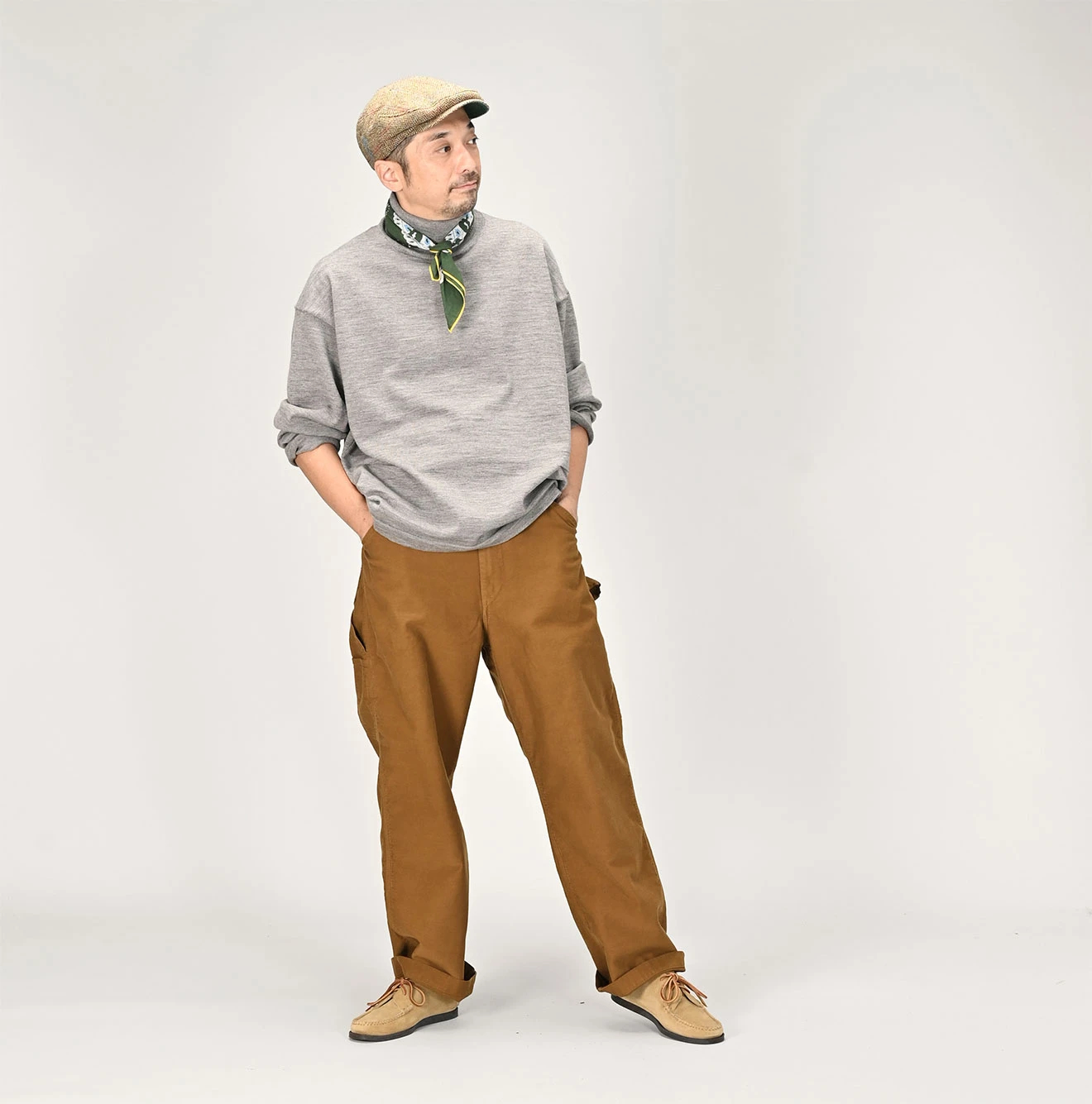 45R(フォーティファイブアール) |おこめサテンの908ペインターパンツ