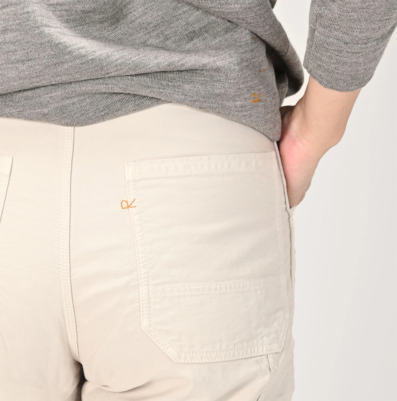 45R(フォーティファイブアール) |おこめサテンの908ペインターパンツ