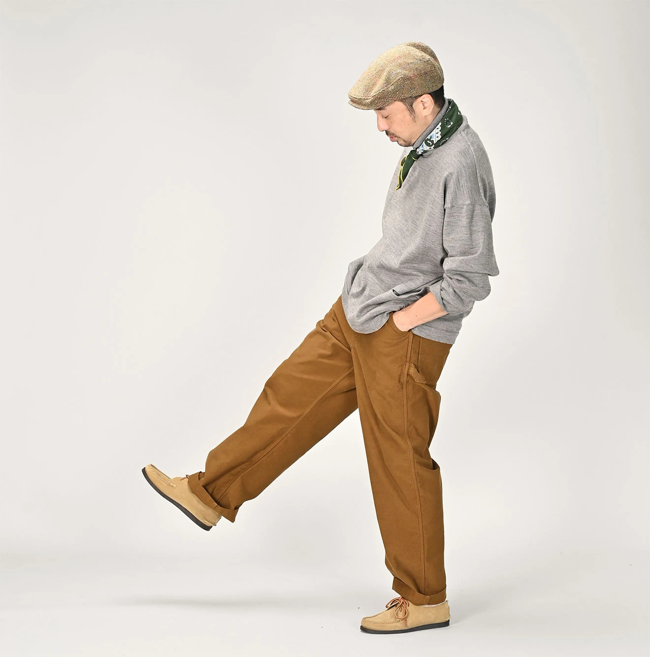 45R(フォーティファイブアール) |おこめサテンの908ペインターパンツ