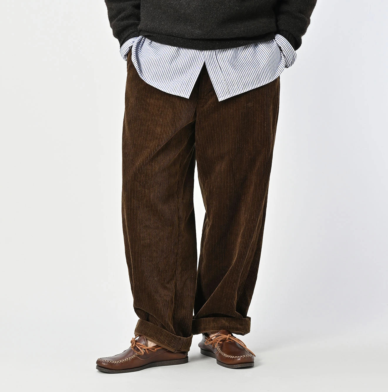 45R(フォーティファイブアール) |セルビッチコーデュロイの908ニームパンツ