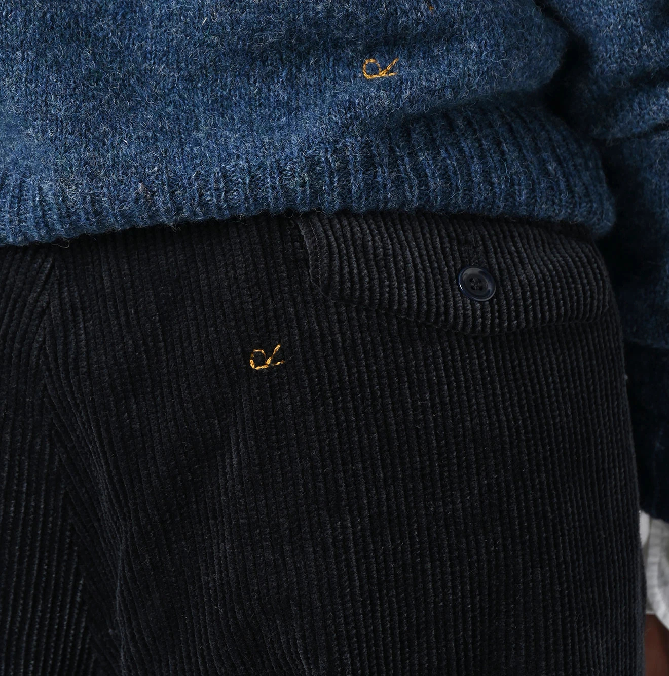 45R(フォーティファイブアール) |セルビッチコーデュロイの908ニームパンツ