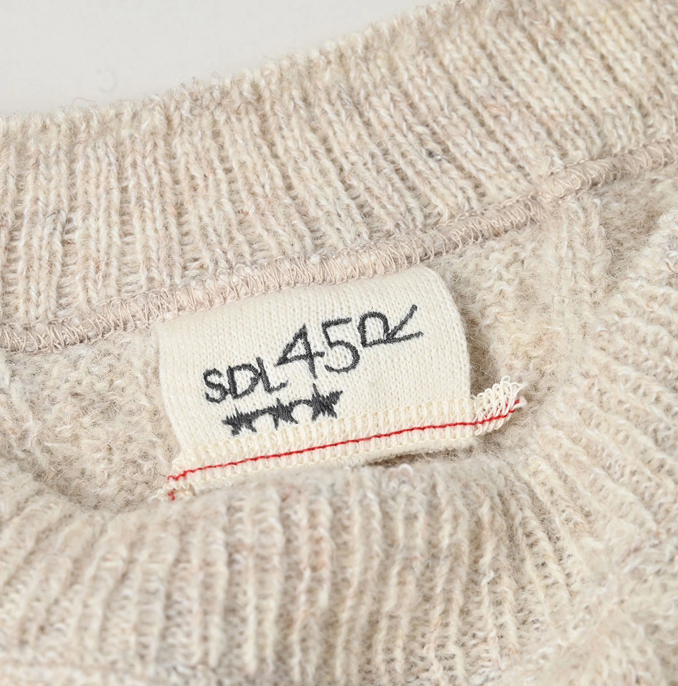 45R(フォーティファイブアール) |シェットランドケーブル縮絨の908ラグランセーター