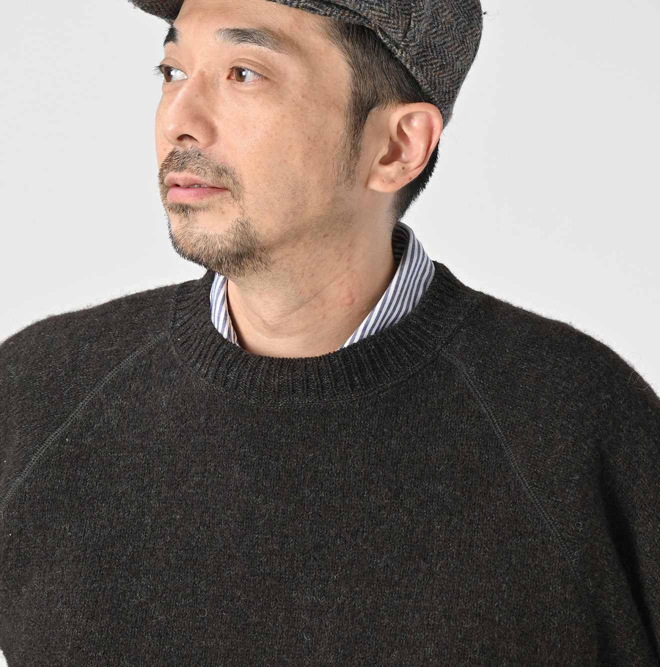 45R(フォーティファイブアール) |シェットランド縮絨の908セーター