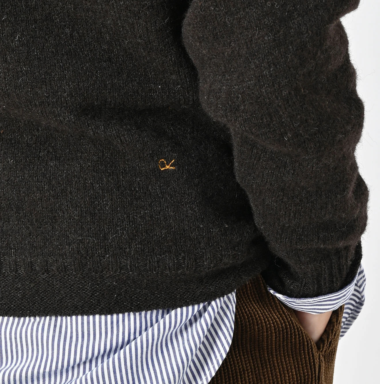 45R(フォーティファイブアール) |シェットランド縮絨の908セーター