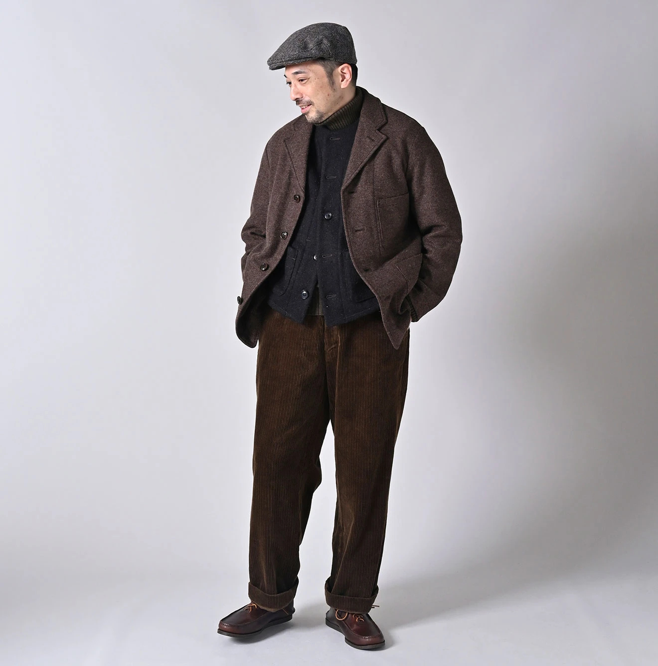 45R(フォーティファイブアール) |ジャージフラノの908ニームジャケット