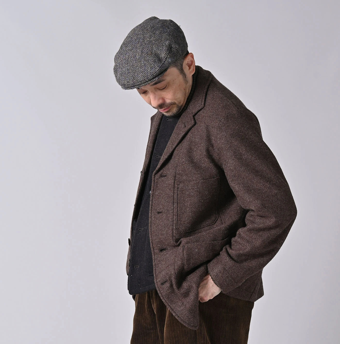 45R(フォーティファイブアール) |ジャージフラノの908ニームジャケット