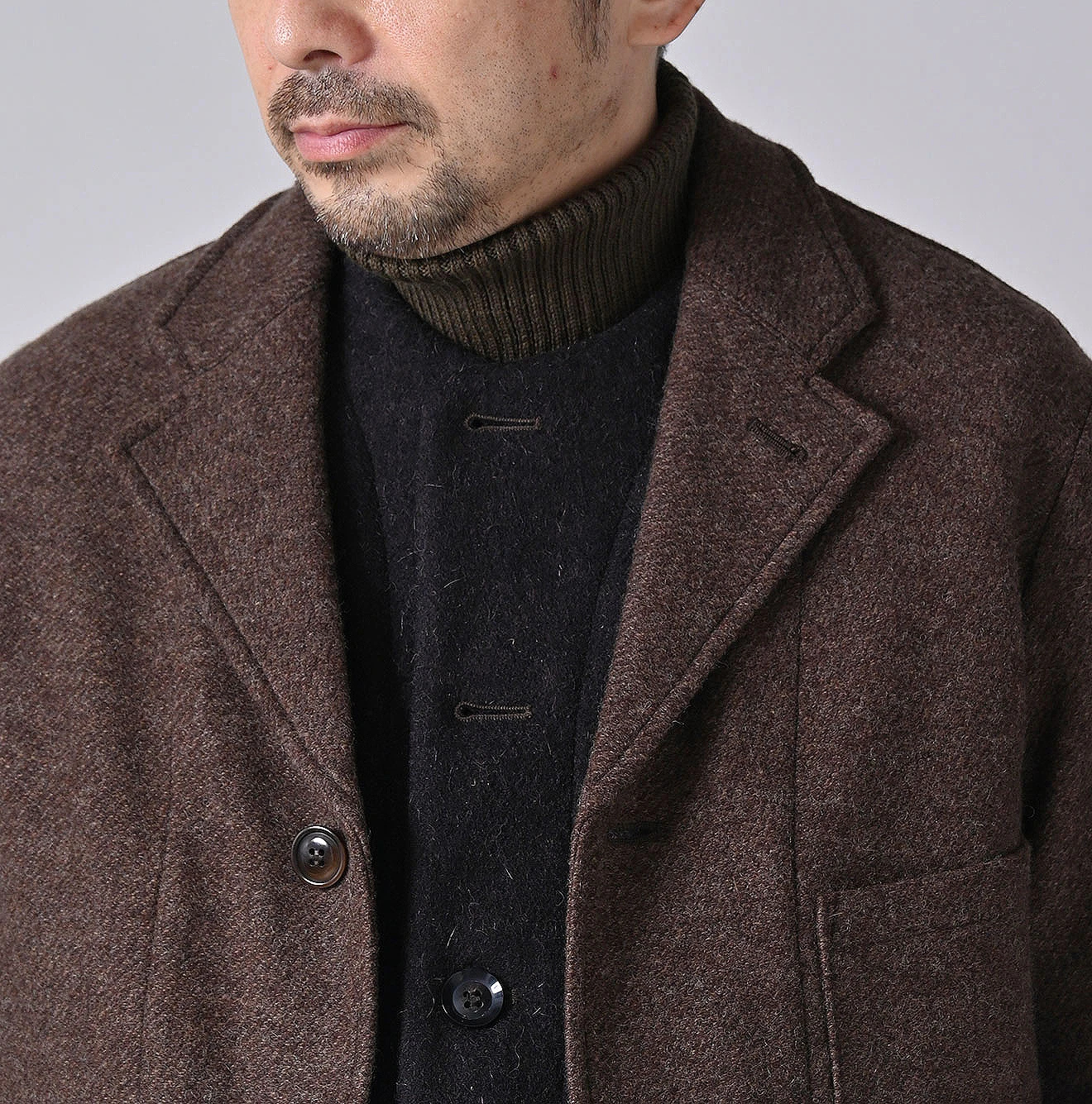 45R(フォーティファイブアール) |ジャージフラノの908ニームジャケット