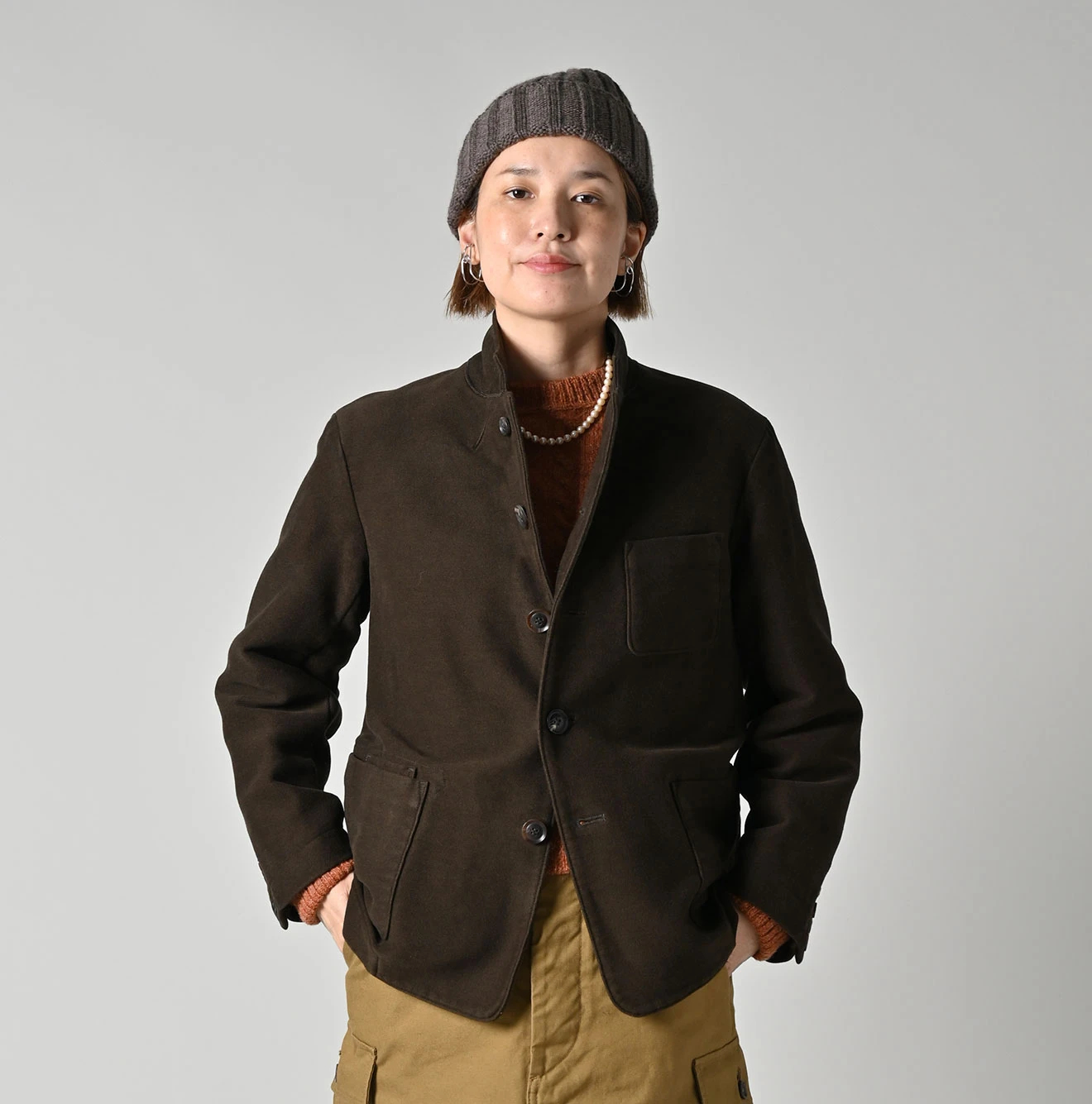 45R(フォーティファイブアール) |コットンフランネルの908ジャカーデ（トップ）