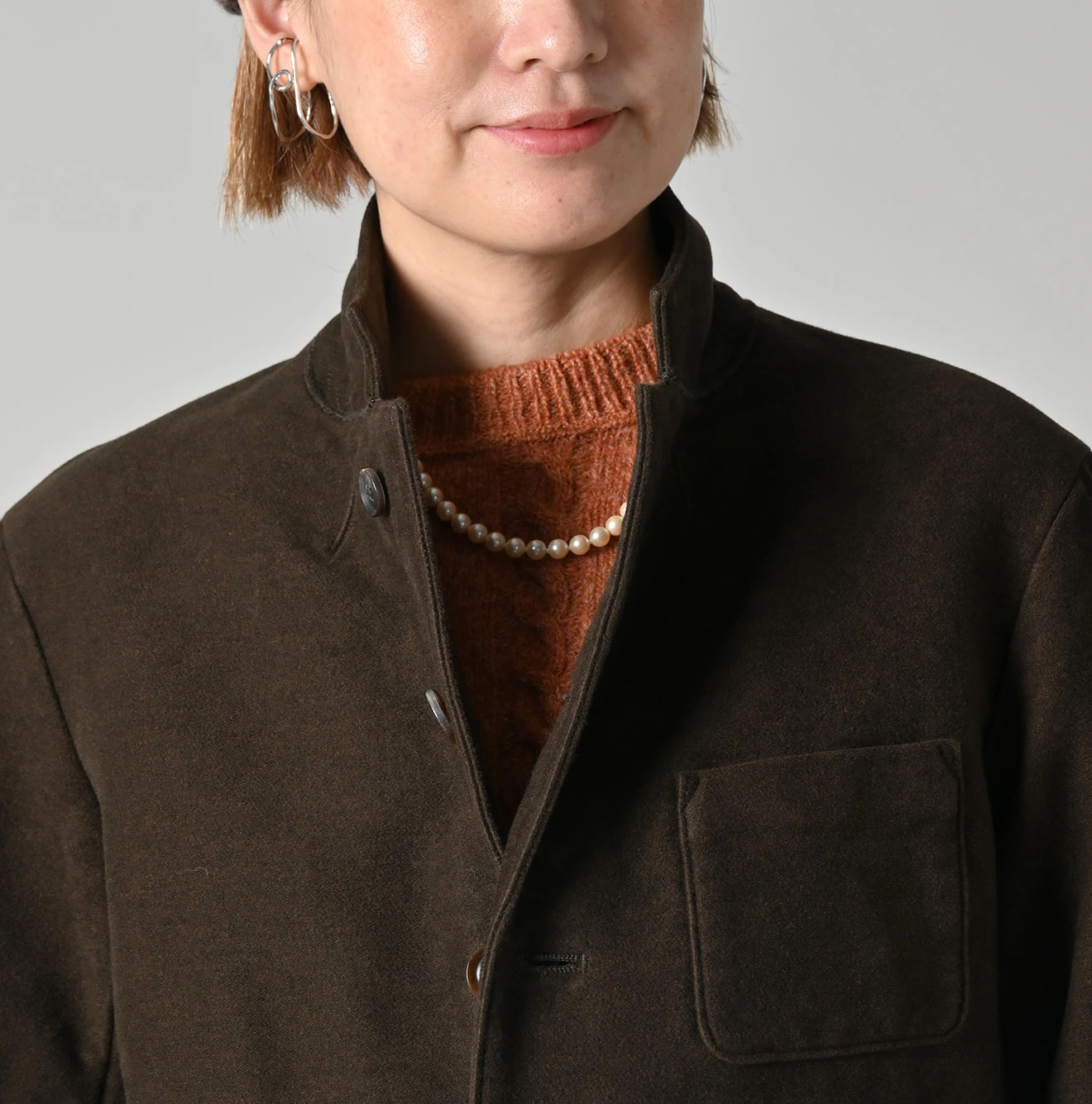 45R(フォーティファイブアール) |コットンフランネルの908ジャカーデ（トップ）