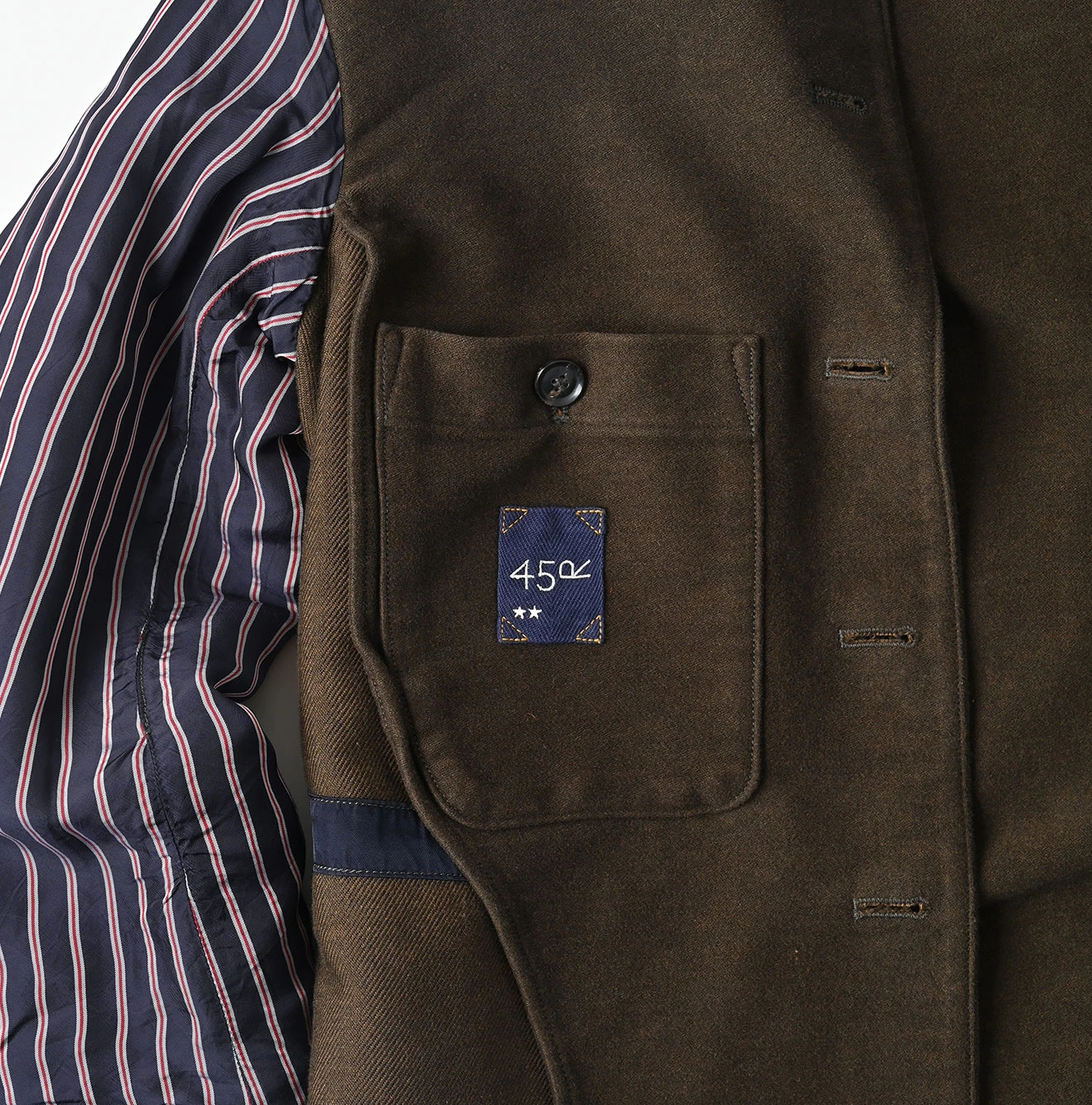 45R(フォーティファイブアール) |コットンフランネルの908ジャカーデ（トップ）