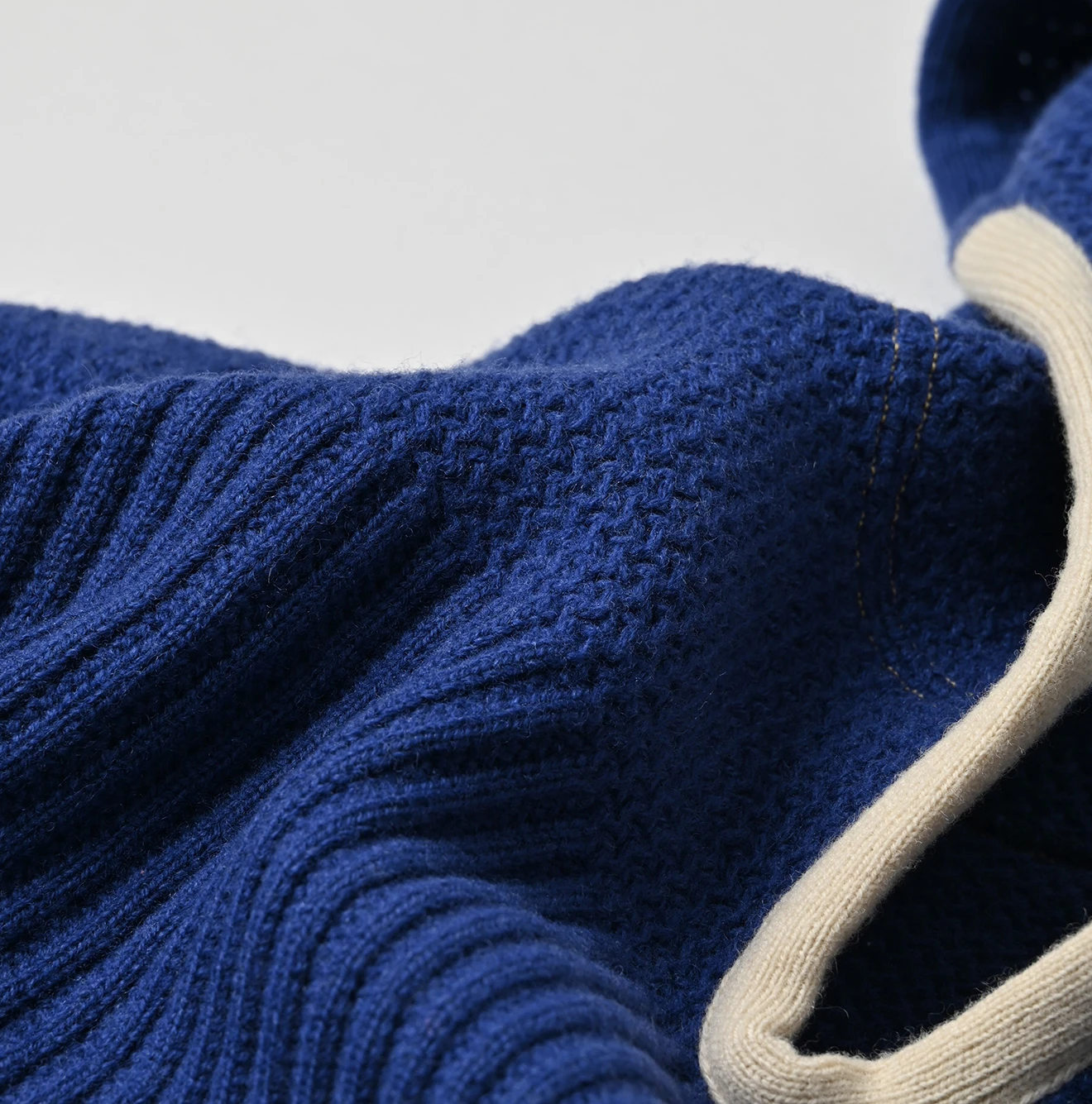 45R(フォーティファイブアール) |畦編み縮絨ウールの908スノーセーター