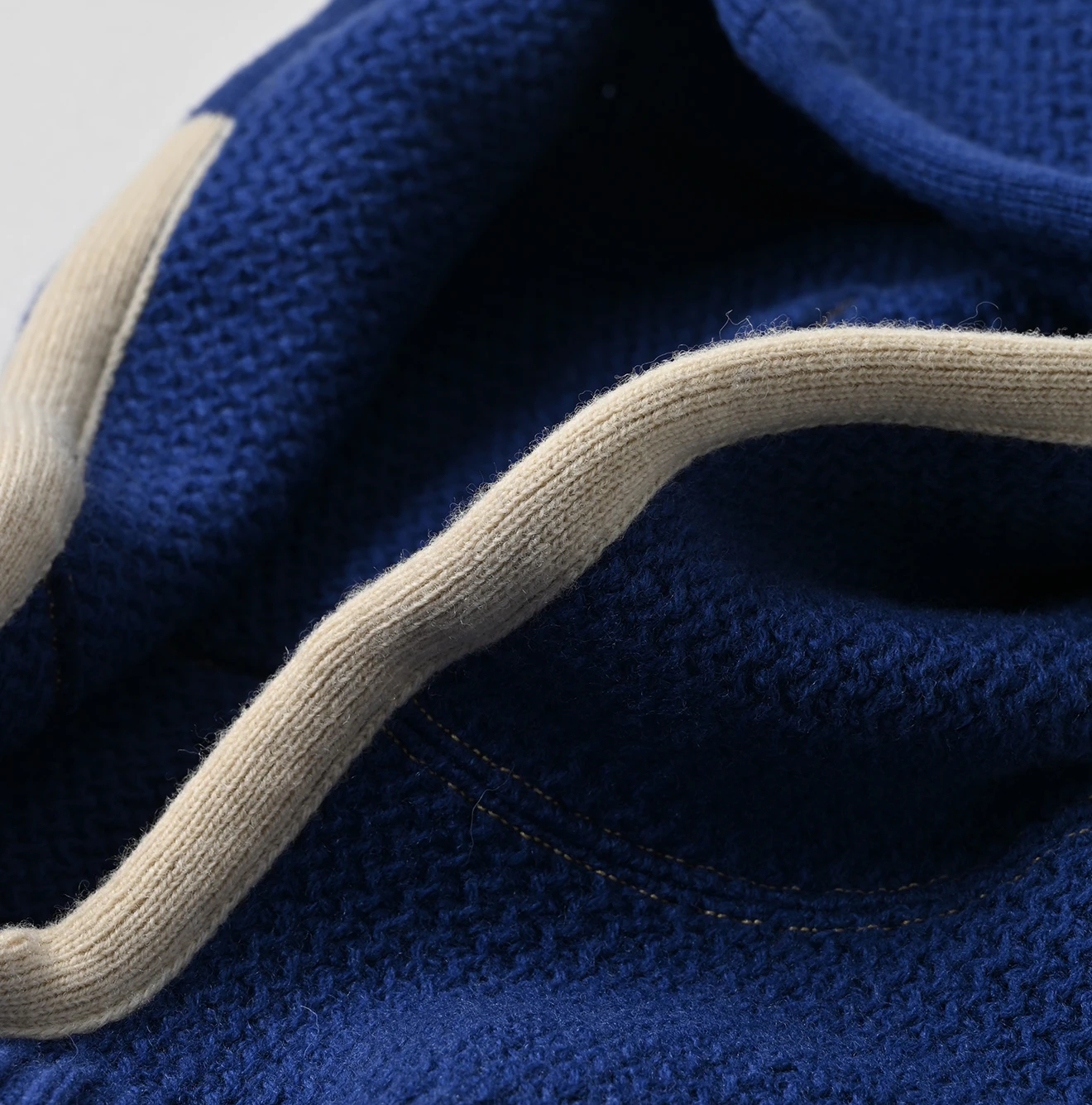 45R(フォーティファイブアール) |畦編み縮絨ウールの908スノーセーター