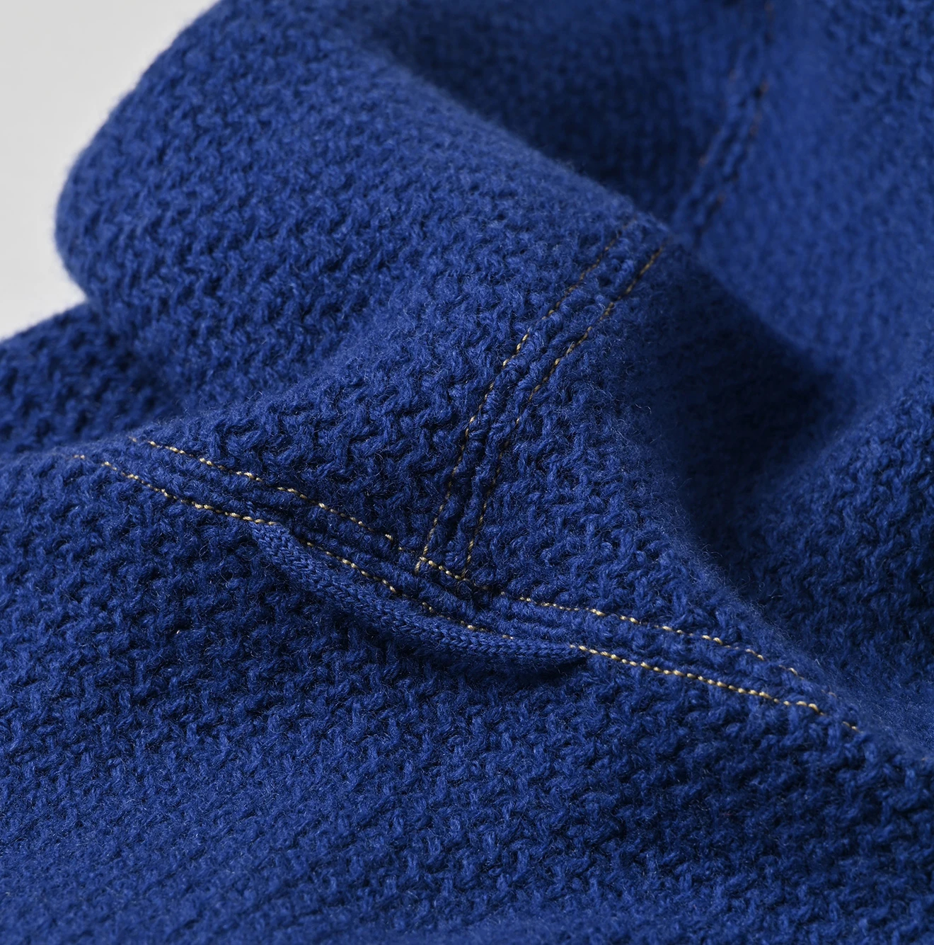 45R(フォーティファイブアール) |畦編み縮絨ウールの908スノーセーター