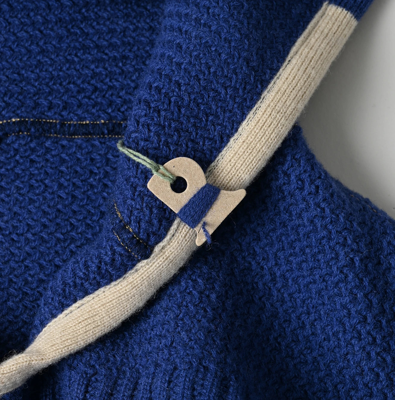 45R(フォーティファイブアール) |畦編み縮絨ウールの908スノーセーター